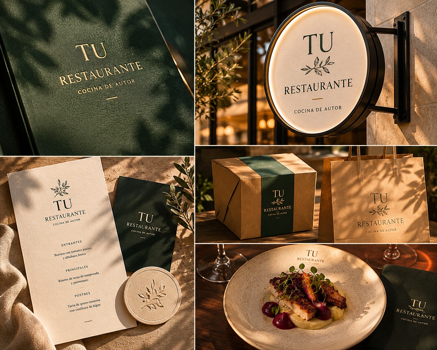 Identidad visual y branding para restaurantes
